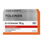 Tri Tolonen D-Vitamiini 100 µg, 60 kpl (Default)