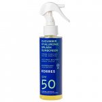 Korres Cucumber Hyaluronic Splash Sunscreen SPF50 aurinkosuojavesi, 150 ml