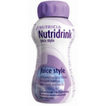 Nutridrink Juice Style Mustaherukka, 4 x 200ml