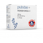 Puhdas+ Premium Omega-3 1000 mg, 2 x 90 kpl