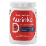 Terveyskaistan Aurinko D 100 µg, 75 kaps