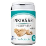 Via Naturale Inkivääri 400 mg, 60 tabl